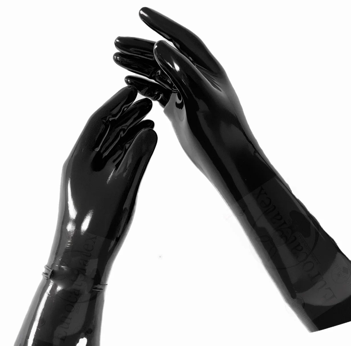 Formal Wear Gloves Men - ラテックスフェチ男手袋 ゴムフード sexycosplay ボディスーツ フェチ着用 catsuite