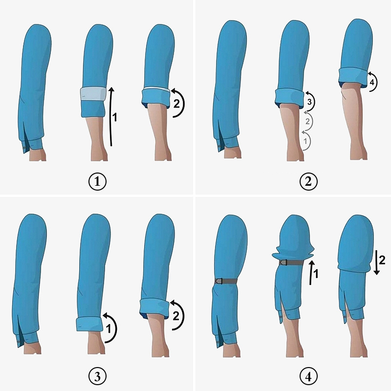 1 ペアファッション調節可能な弾性アームバンドシャツスリーブ - Formal Wear Gloves Men のレビューと価格