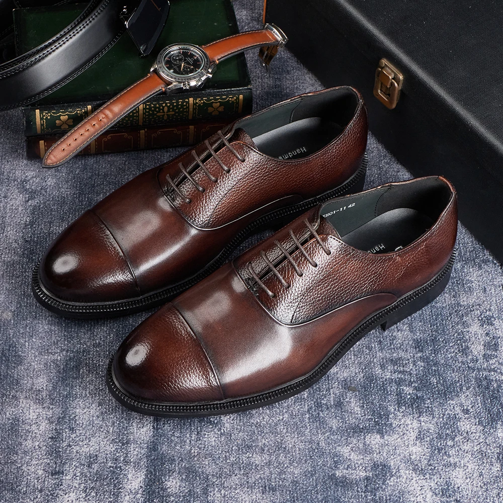 2025年 メンズ イタリアンスタイル ハンドメイド 本革  - Men'S Formal Wear Rental のレビューと価格