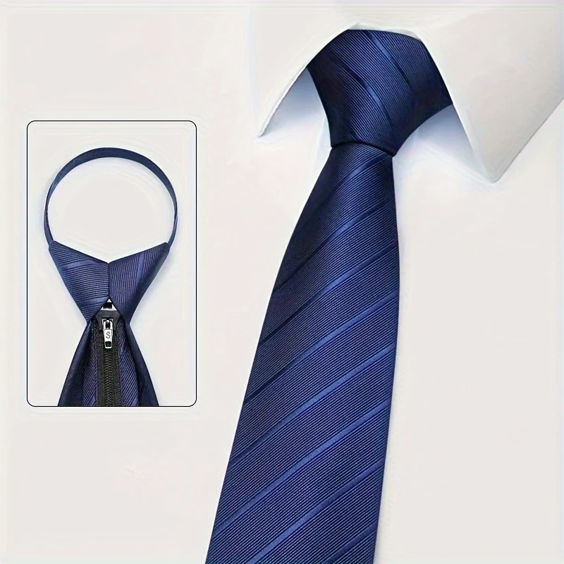 6 個入りメンズ ジップタイ ネクタイ 幅 8 センチメート - Men Formal Wear With Tie のレビューと価格