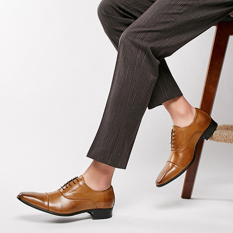 2025年ビジネスニューファッションメンズドレスシューズレザ - Men'S Formal Wear Rental のレビューと価格