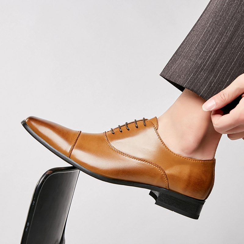 2025年ビジネスニューファッションメンズドレスシューズレザ - Men'S Formal Wear Rental のレビューと価格