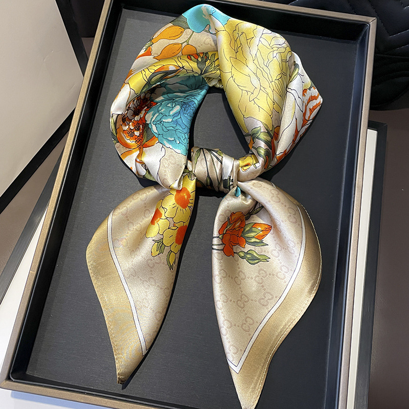 女性用シルクプリントのデザインスカーフ,ネクタイ,ハンドバッ - Silk Tie Woven のレビューと価格