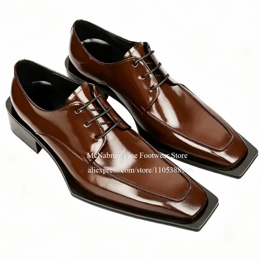 スパイクスタッズレザードレスシューズ、レースアップブラック、 - Formal Wear For Men In Wedding のレビューと価格