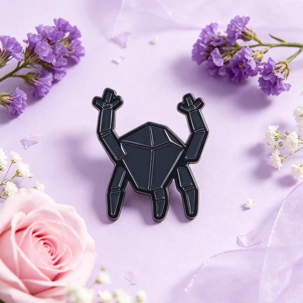 ロボットブローチ（服用）、女性用ラペルピン（バックパック用） - Tuxedo Lapel Pin のレビューと価格